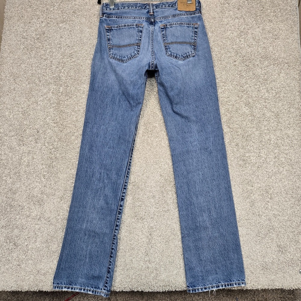 Abercrombie & Fitch bootcut mens denim 100% cotton jeans 30x34 (fit 31x33)‎ - Picture 2 of 11